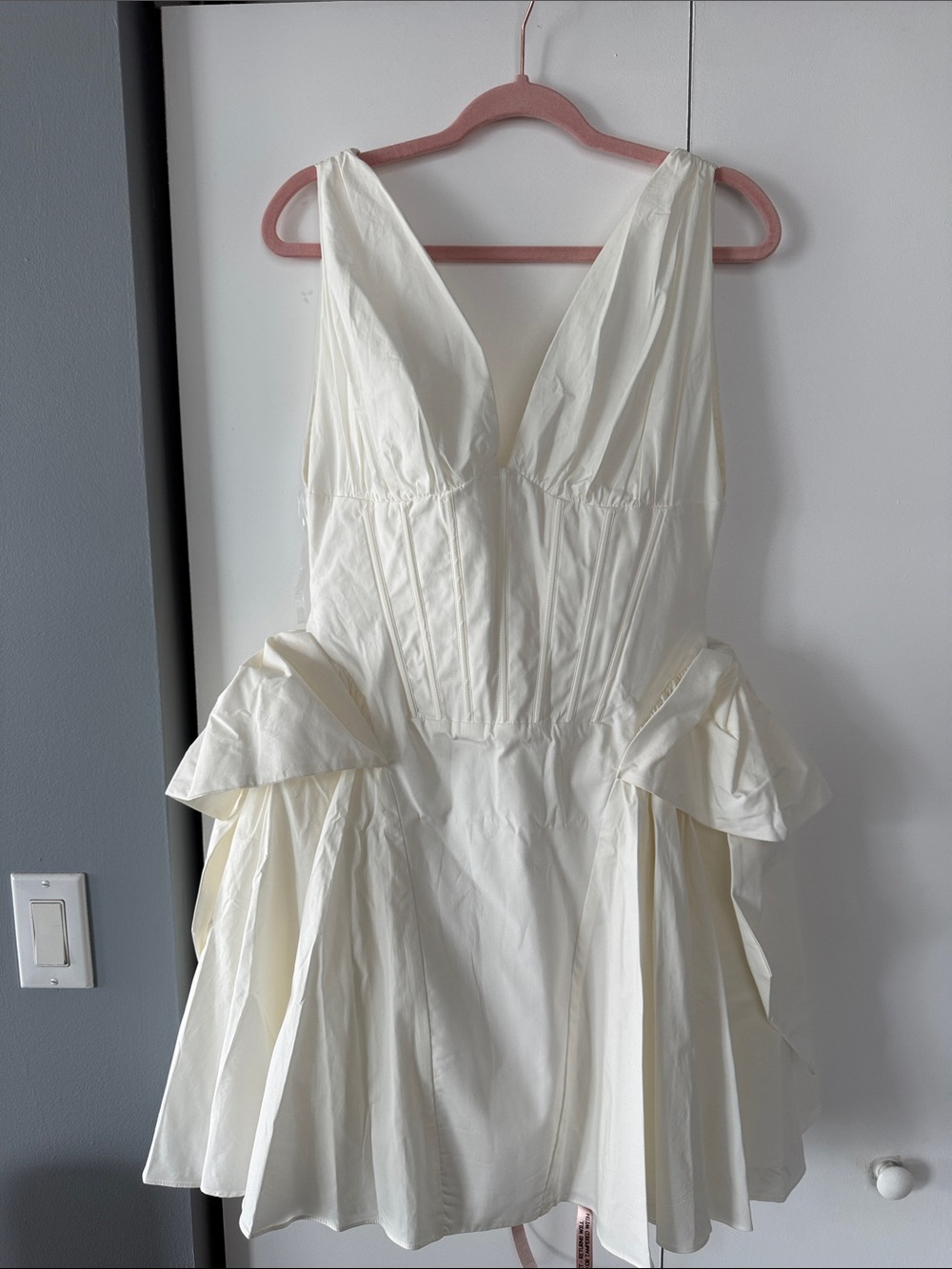 House of CB White Corset Amalia Dress - Picture 6 of 6